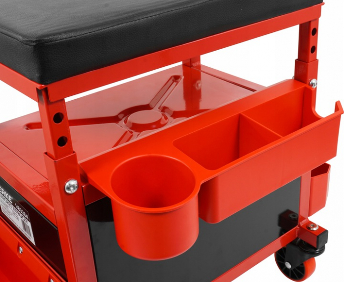 Scaun service auto cu sertar spatiu depozitare dulap scule roti 360 grade atelier mecanic (V83264) [6]