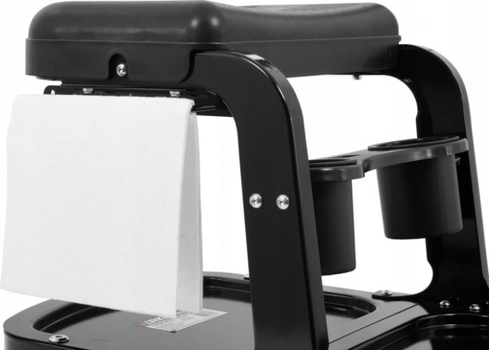 Scaun service auto cu sertar spatiu depozitare scule roti 360 grade atelier mecanic (V83263) [4]