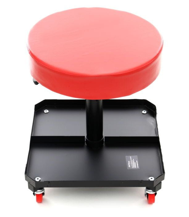 Scaun service auto tapitat, roti 360° rotativ reglabil (KD376) [2]