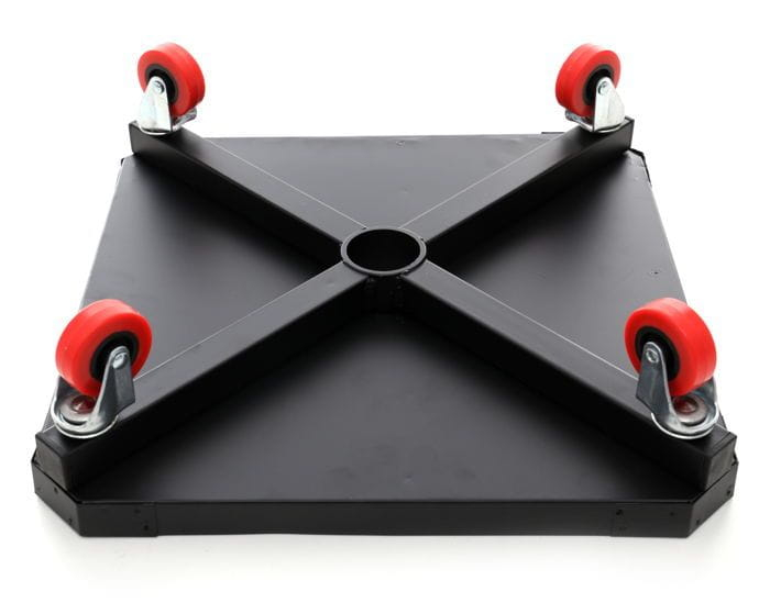 Scaun service auto tapitat, roti 360° rotativ reglabil (KD376) [8]