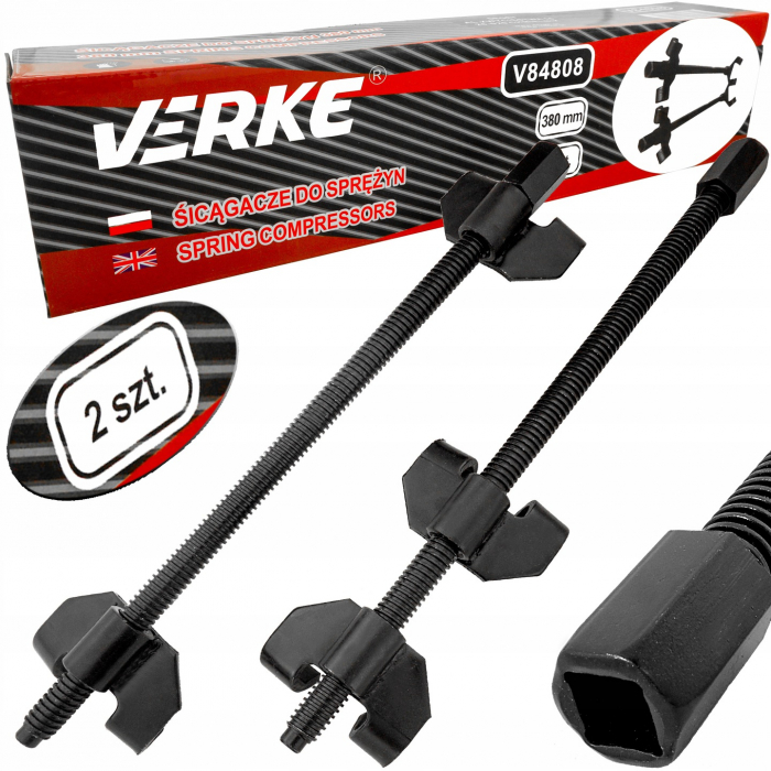 Presa montare demontare arcuri suspensie 380mm (V84808) [2]