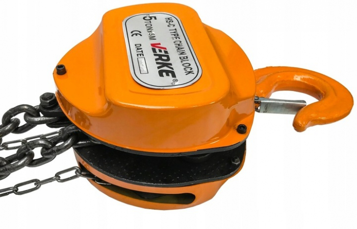 Scripete Macara cu Lant Palan Manual 5 Tone lant 5m (V87268) [5]