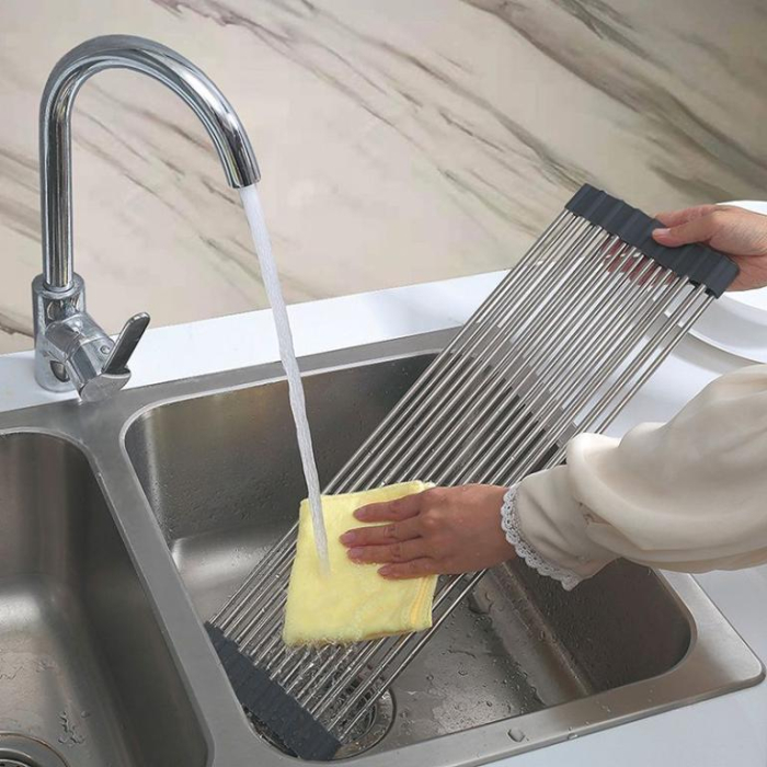 Scurgator vase pliabil din tije otel pentru chiuveta (KH-1903) [8]