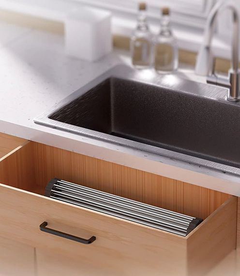 Scurgator vase pliabil din tije otel pentru chiuveta (KH-1903) [7]