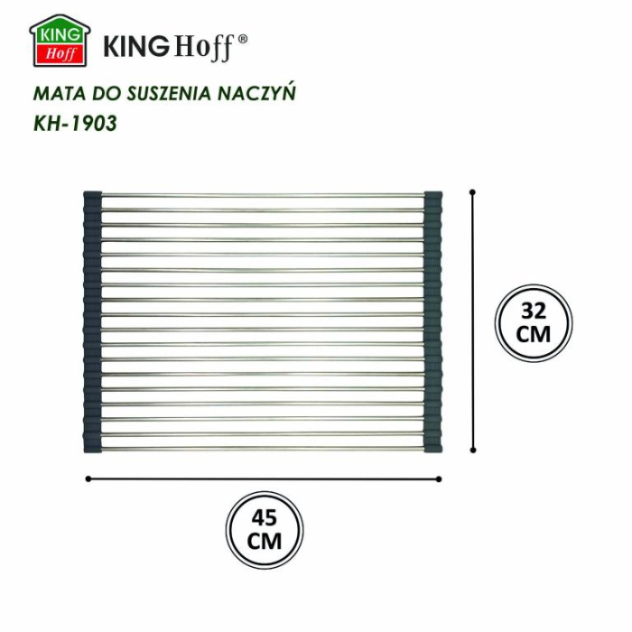 Scurgator vase pliabil din tije otel pentru chiuveta (KH-1903) [4]