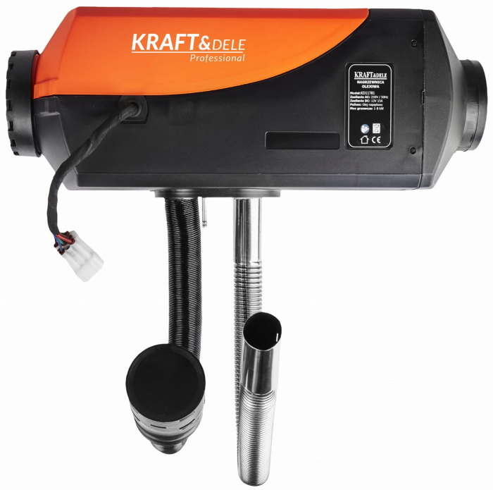 Incalzitor stationar motorina 8kW 12V LCD telecomanda rezervor 10L pentru auto rulota garaj (KD11781) [12]