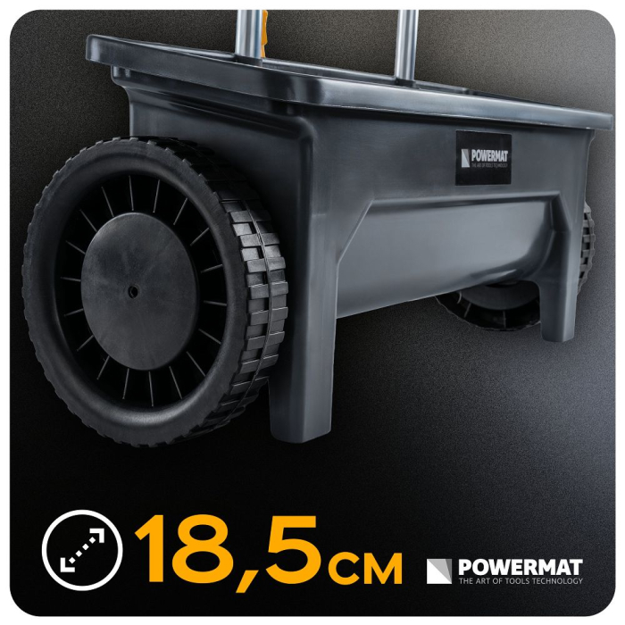 Semanatoare manuala gazon si gradina 12 L latime 46 cm reglaj 10 trepte PM1546 (PM-SRO-12T) [24]