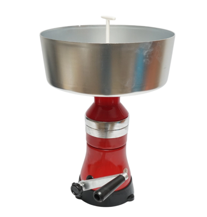 Separator smantana manual lapte 80 l h vas aluminiu 5 l degresare (DISPM68) [3]