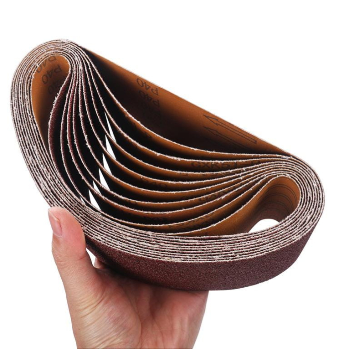 Set 10 benzi abrazive 537 x 75 mm P80 10 bucati (KD12632) [4]