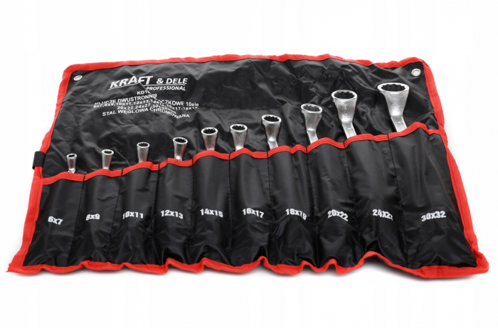 Set 10 chei inelare cu cot 6-32mm 12bucati piese Cr-V (KD10929) [2]