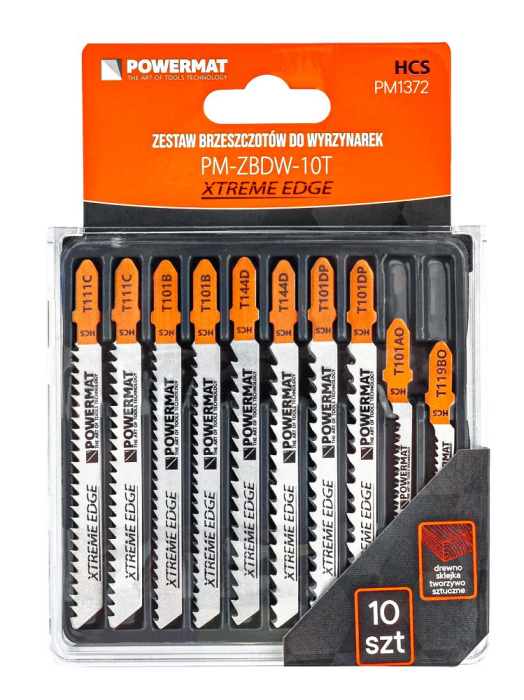 Set 10 panze pentru ferastrau pendular prindere tip T PM1372 (PM-ZBDW-10T) [2]