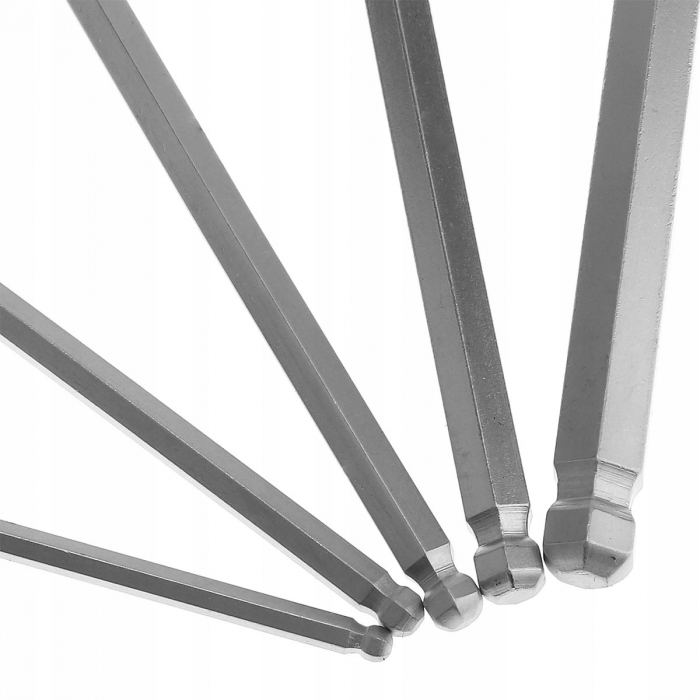 Set 11 chei imbus lungi cu maner 2-10mm surubelnita (V86435) [2]