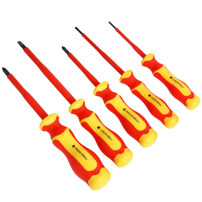 Set 11 unelte de mana izolate, surubelnite clesti electrician 11 piese, (KD5970) [5]