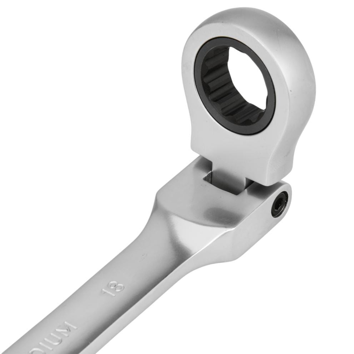 Set 12 chei cu clichet articulate 8-19mm 12bucati piese cap flexibil Cr-V (KD11304) [6]