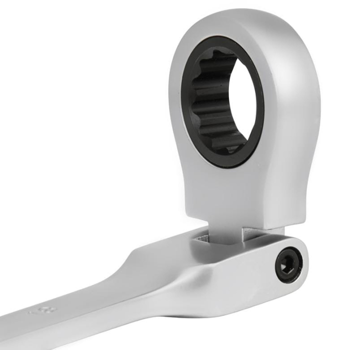 Set 12 chei cu clichet articulate 8-19mm 12bucati piese cap flexibil Cr-V (KD11304) [10]