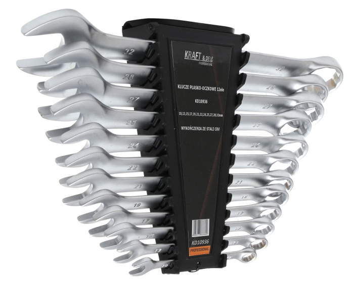 Set 12 chei fixe combinate 10-32mm 12bucati piese Cr-V (KD10936) [4]