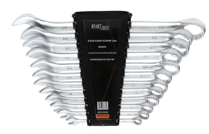 Set 12 chei fixe combinate 10-32mm 12bucati piese Cr-V (KD10936) [2]