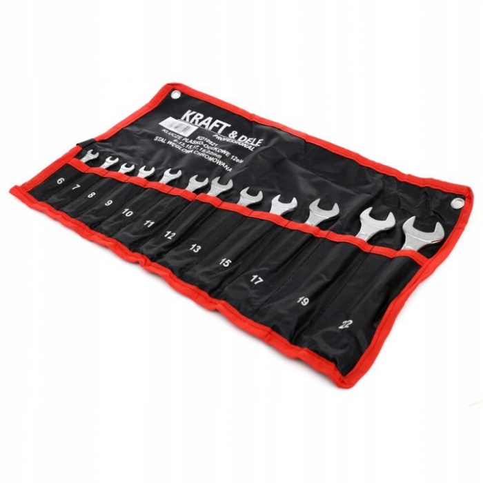 Set 12 chei fixe combinate 6-22mm 12bucati piese Cr-V (KD10921) [3]