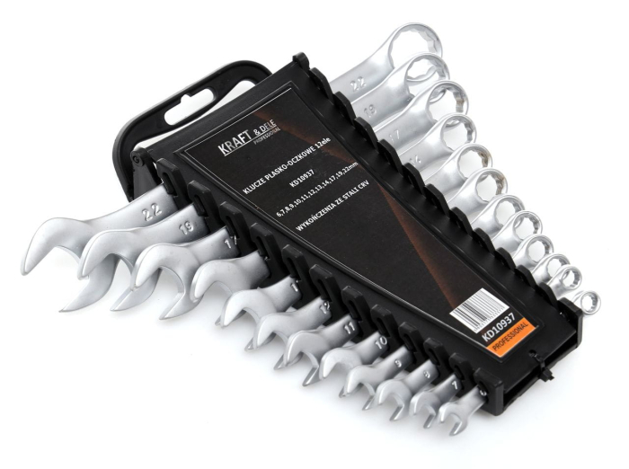 Set 12 chei fixe combinate 6-22mm 12bucati piese Cr-V (KD10937) [7]