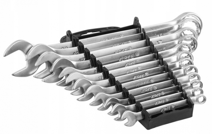 Set 12 chei fixe combinate 6-22mm 12bucati piese Cr-V (V35370) [4]