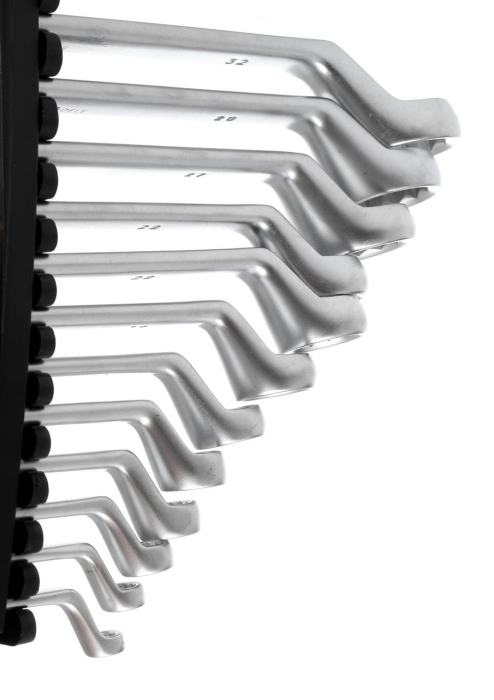 Set 12 chei inelare cu cot 6-32mm 12bucati piese Chrome-Vanadium Cr-V (KD10942) [7]