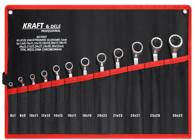 Set 12 chei inelare cu cot 6-32mm Cr-V (KD10927) [5]