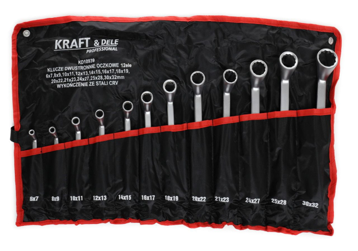 Set 12 chei inelare cu cot 6-32mm Cr-V (KD10939) [5]