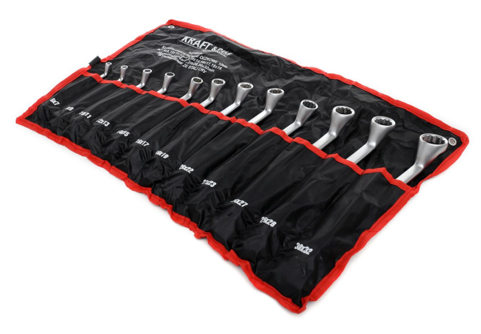 Set 12 chei inelare cu cot 6-32mm Cr-V (KD10939) [4]