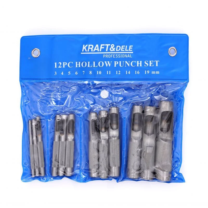 Set 12 poansoane dornuri pentru gaurire, preducele 3-19mm (KD11202) [4]