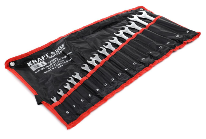 Set 16 chei fixe combinate 6-24mm 16bucati piese Chrome-Vanadium Cr-V (KD10932) [3]