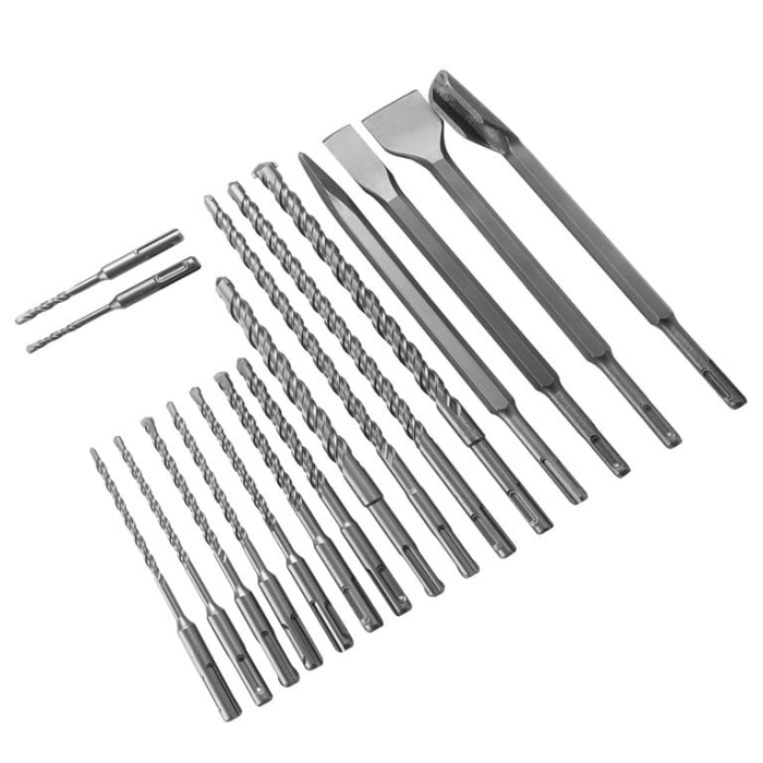 Set 17 burghie si dalta SDS+ (KD10068) [8]