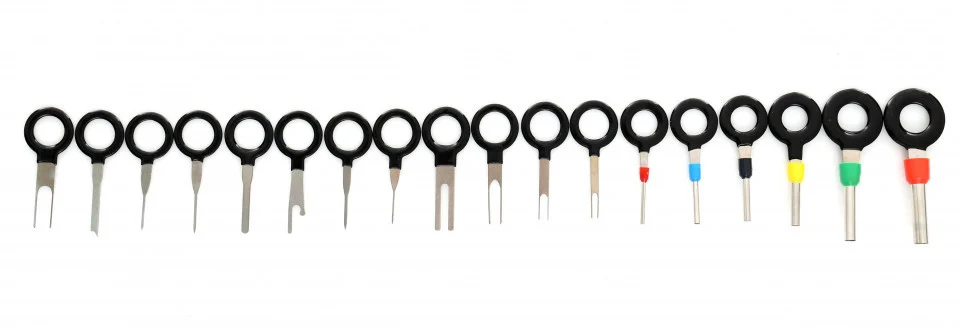 Set 18 chei extractoare deconectare pini mufe conectori electrici auto (KD1133) [2]