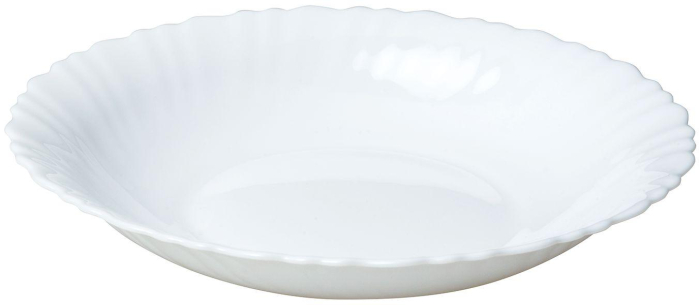 Set 18 farfurii portelan alb pentru 6 persoane, intinse, desert si adanci (KH-1875) [10]