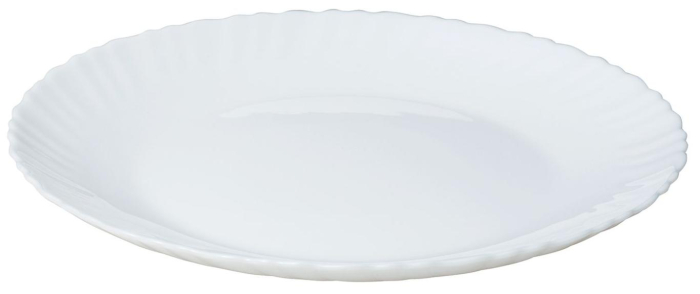 Set 18 farfurii portelan alb pentru 6 persoane, intinse, desert si adanci (KH-1875) [3]