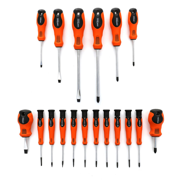 Set 18 surubelnite, plate, cruce, torx cu suport (KD10914) [4]