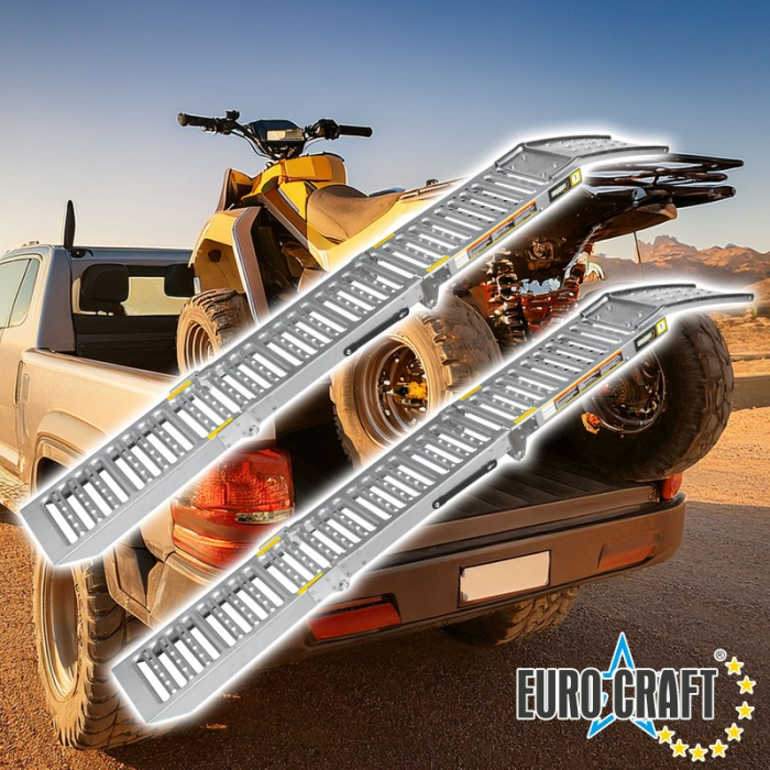 Set 2 rampe rampi auto de acces pliabile din otel 500-1600kg per set mobile 3070 (ECRN3070) [15]