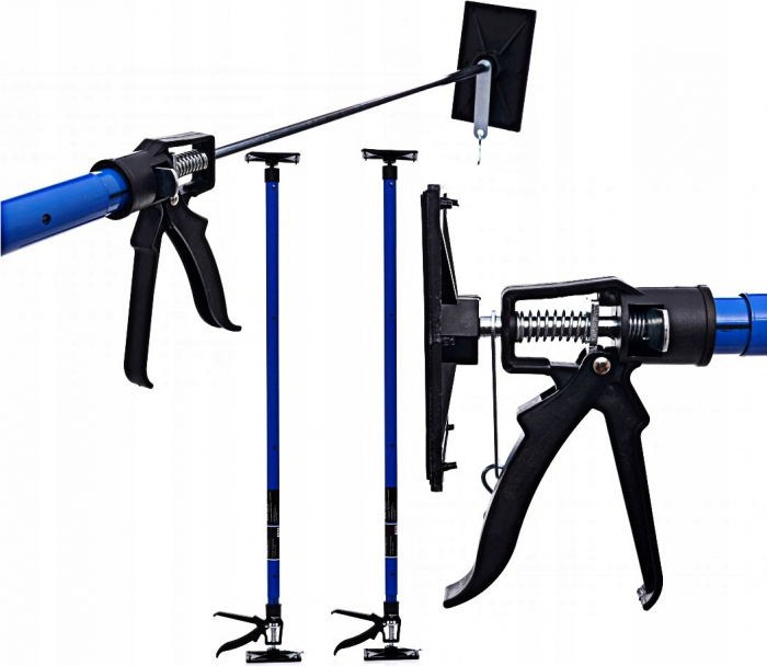 Set 2 suporti stalp dispozitiv telescopic sustinere placi panouri rigips 115-290cm (KD3021) [1]