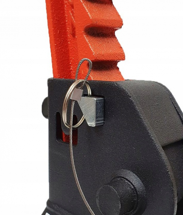 Set 2 suporti sustinere cu material protectie 2 sigurante suspendare tip capra 3 Tone auto, reglaj dinti 275-415mm (S10761) [3]