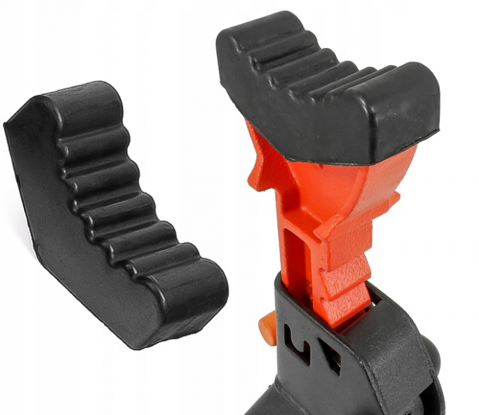 Set 2 suporti sustinere material protectie 2 sigurante tip capra 6 Tone auto, reglaj dinti 390-600mm (N3301) [2]