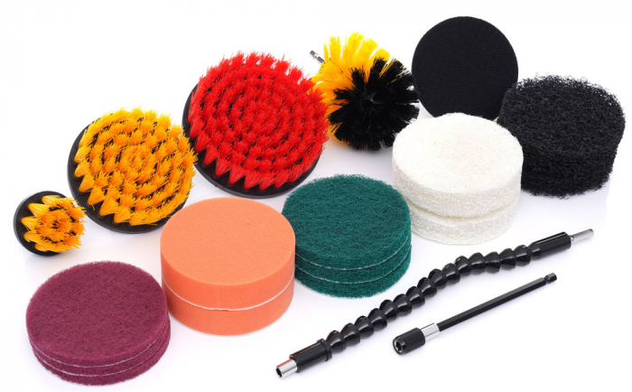 Set 20 piese perii bureti de curatare si slefuire (TA4204) [2]