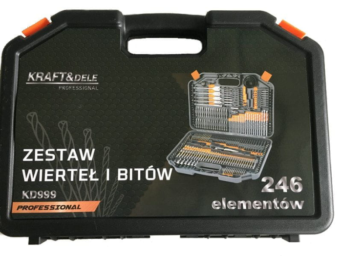 Set 246 piese burghi freze surubelnite biti accesorii (KD999) [10]