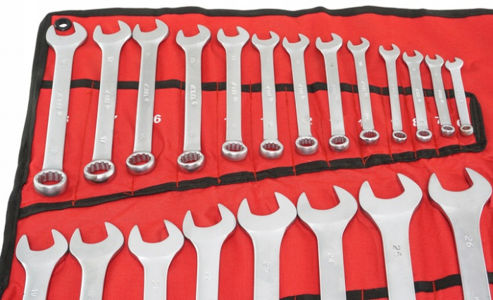 Set 25 chei fixe combinate 6-32mm 25bucati piese Chrome-Vanadium Cr-V (V35330) [12]