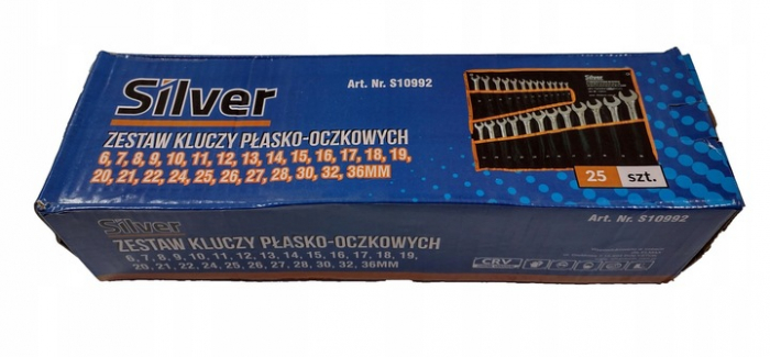 Set 25 chei fixe combinate 6-36mm 25 piese Cr-V (S10992) [2]