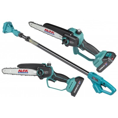 Set 2in1 drujba cu acumulator 21V de 8 inchi 20 cm cu prelungitor telescopic 250 cm (ALCD2B-21V+ALHP250) [7]