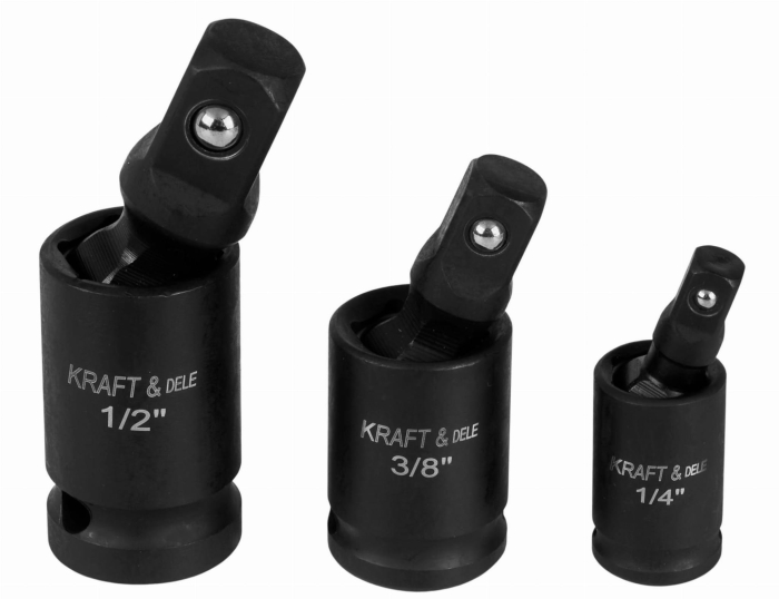 Set 3 articulatii impact prelungitoare cardanice cu bila 12 14 38 (KD10530) [5]