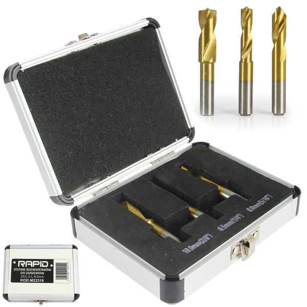 Set 3 burghie pentru puncte de sudura 6.5-8-10mm (M22318) [1]