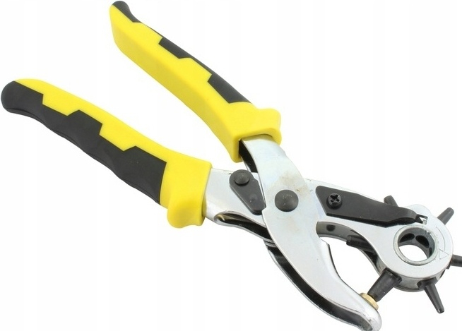 Set 3 clesti perforatoare gaurire perforare piele curele 200piese cu capse (S10900) [4]