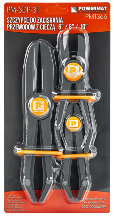 Set 3 clesti strangere furtunuri lichide nylon 160-255mm PM1366 (PM-SDP-3T) [15]