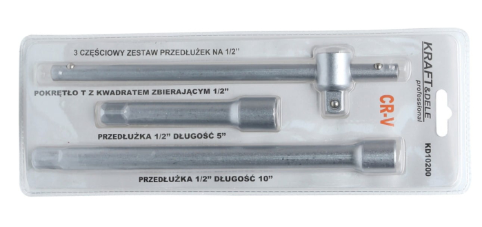 Set 3 piese, kit extensii prelungitor chei 1/2" (KD10200) [2]