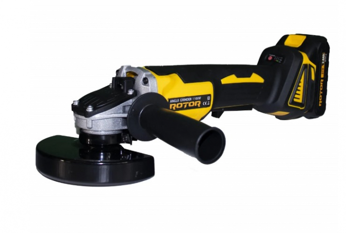 Set 3 scule electrice, polizor unghiular 1100W, 125 mm, rotopercutor 1400W, autofiletanta 35 Nm, 2 x 21V, 2 Ah3 Ah JFTS003-DC (PC13684) [4]